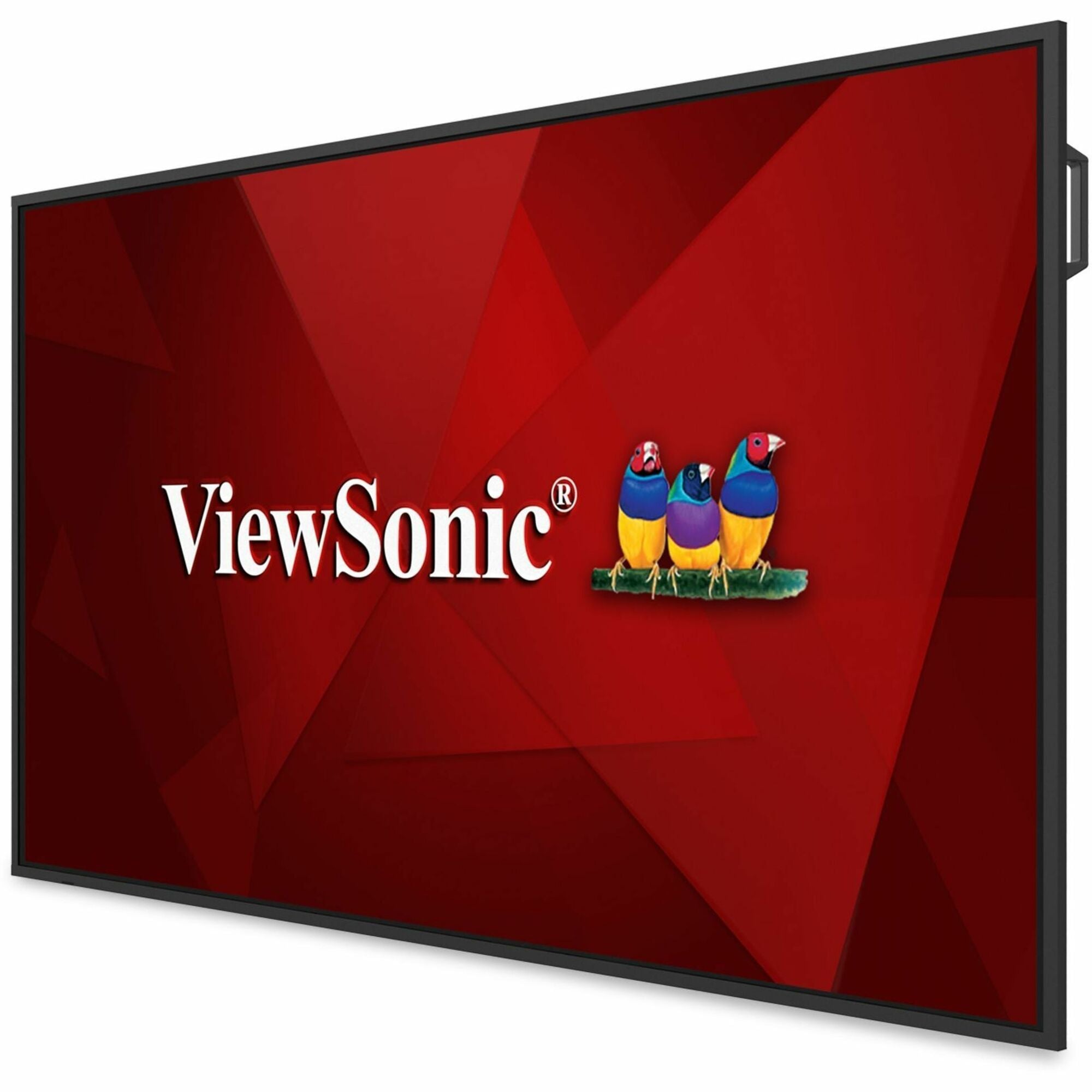 ViewSonic CDE75G3 75 Inch 4K UHD OS-Free Commercial Display with 500-nit Brightness, 1200:1 Contrast Ratio, 10W Dual Speakers, HDMI, USB C, VGA, and USB Inputs - CDE75G3