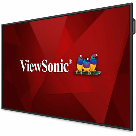 ViewSonic CDE75G3 75 Inch 4K UHD OS-Free Commercial Display with 500-nit Brightness, 1200:1 Contrast Ratio, 10W Dual Speakers, HDMI, USB C, VGA, and USB Inputs - CDE75G3