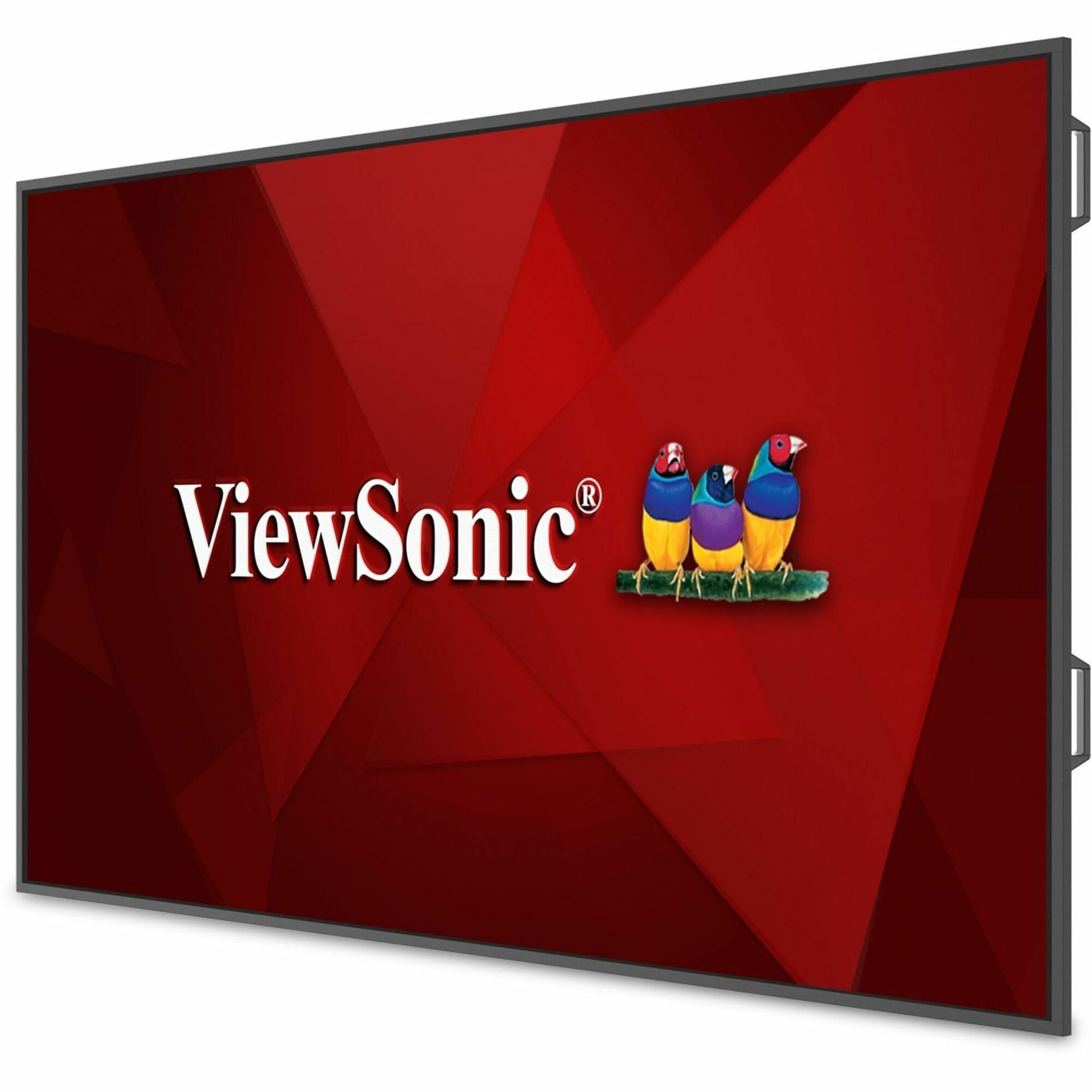ViewSonic CDE86G3 86 Inch 4K UHD OS-Free Commercial Display with 500-nit Brightness, 1200:1 Contrast Ratio, 10W Dual Speakers, HDMI, USB C, VGA, and USB Inputs - CDE86G3