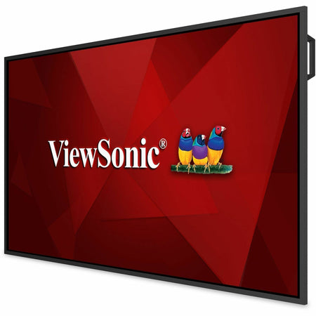 ViewSonic CDE65G3 65 Inch 4K UHD OS-Free Commercial Display with 500-nit Brightness, 1200:1 Contrast Ratio, 10W Dual Speakers, HDMI, USB C, VGA, and USB Inputs - CDE65G3