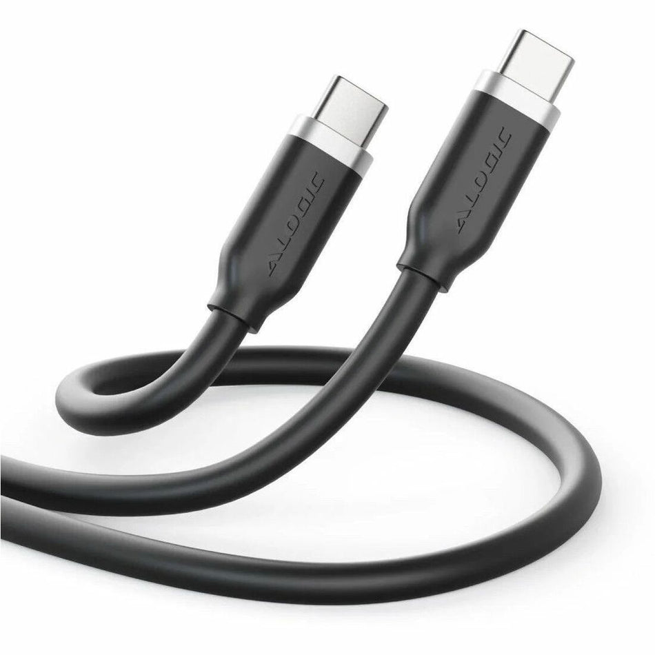 Alogic USB-C Silicone Flexible Charging Cable - 240W - ELSI5U2CCBK1