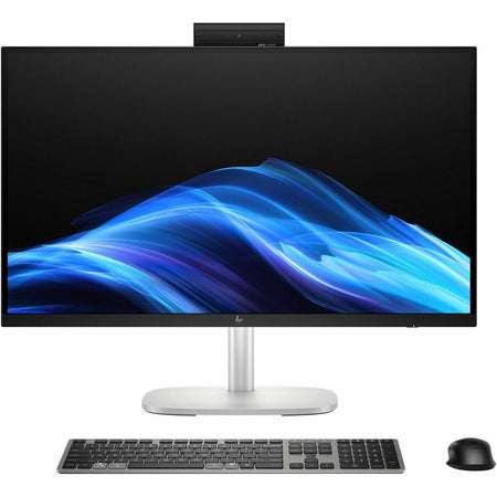 HP EliteStudio 8 AiO G1i All-in-One Computer - Intel Core Ultra 5 235 - vPro Technology - 16 GB - 512 GB SSD - 27" QHD Touchscreen - Desktop - Pike Silver - C7GL7UT#ABA