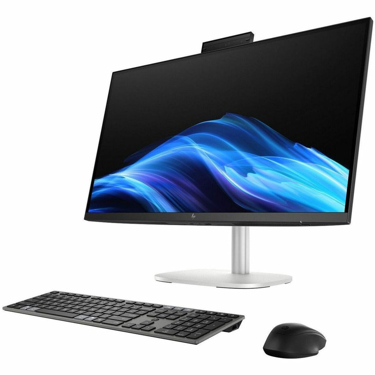 HP EliteStudio 8 AiO G1i All-in-One Computer - Intel Core Ultra 5 235 - vPro Technology - 16 GB - 512 GB SSD - 27" QHD Touchscreen - Desktop - Pike Silver - C7GL2UT#ABA