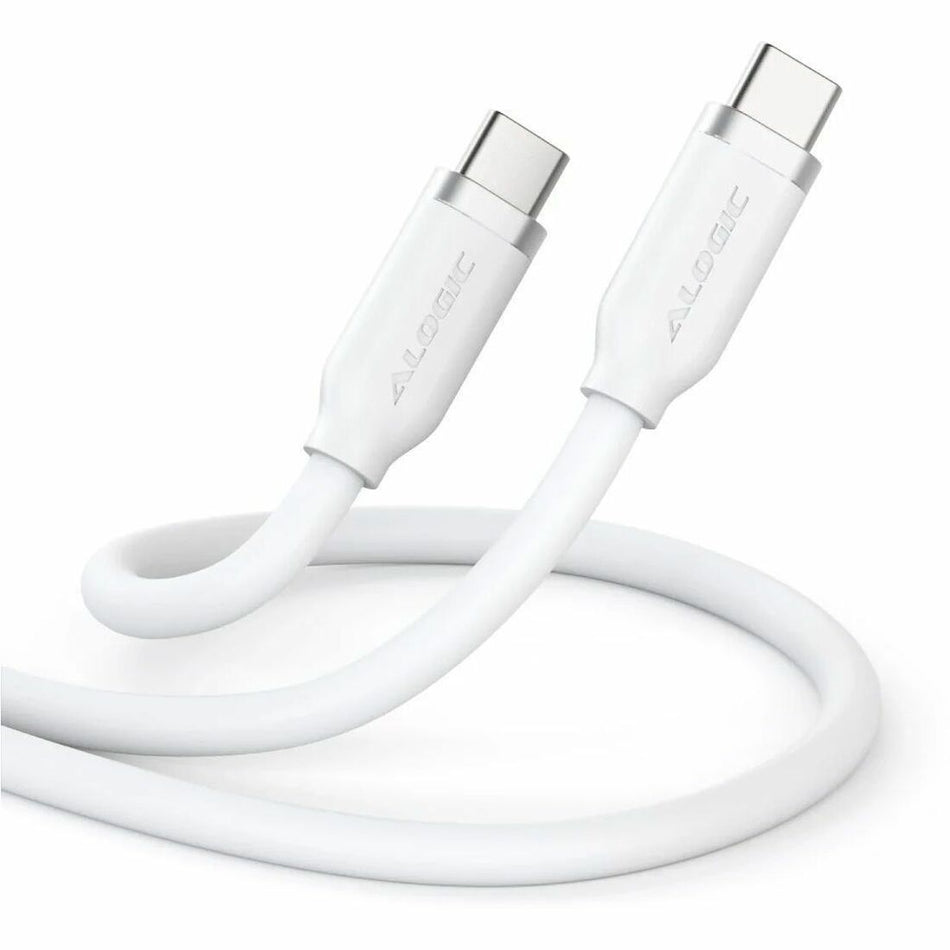Alogic USB-C Silicone Flexible Charging Cable - 240W - ELSI5U2CCWH2