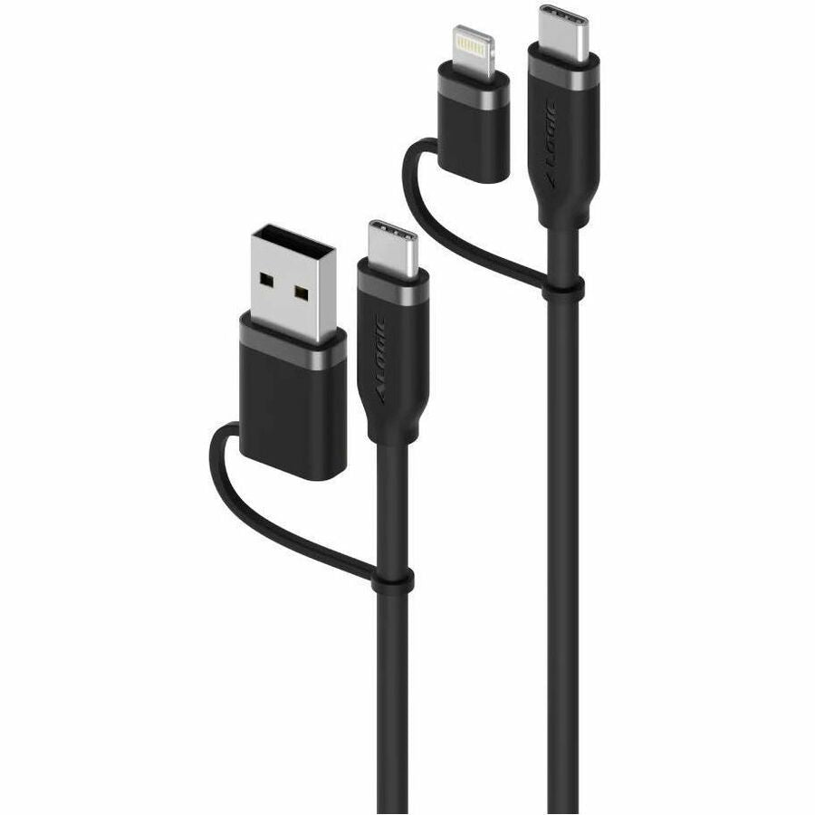 Alogic 1.5m 100W Universal Charging Cable - ELSI4IN1U2BK1.5