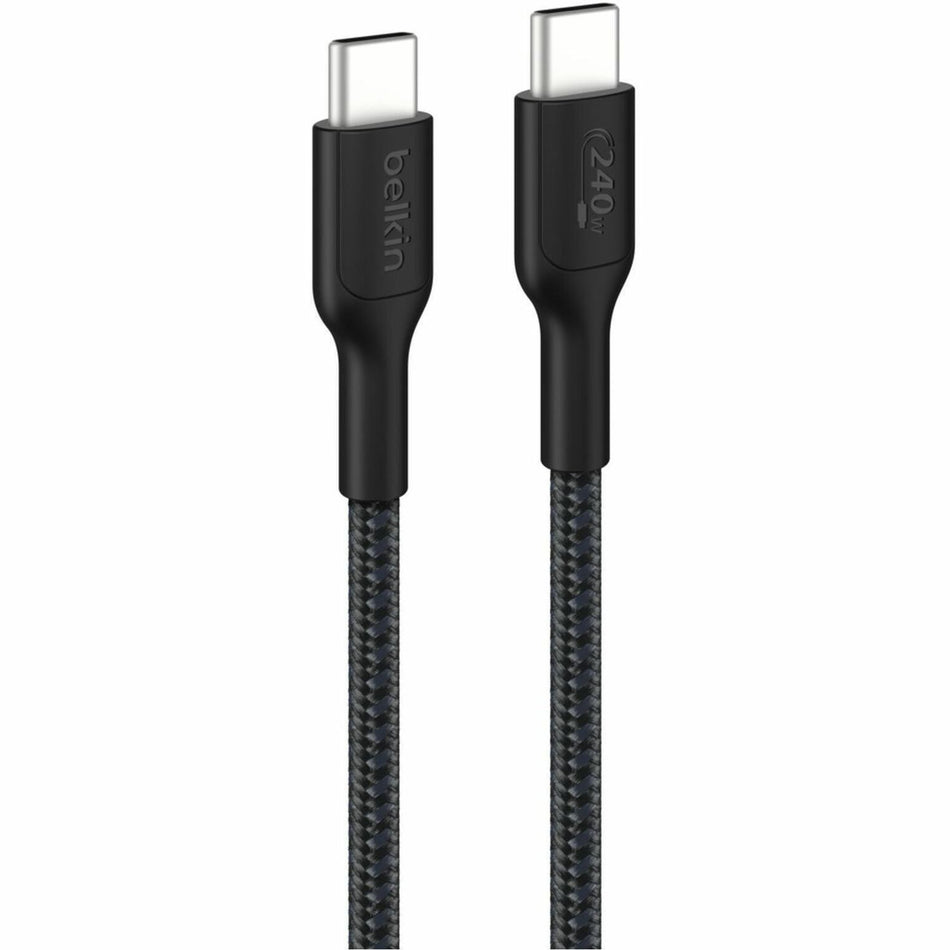 Belkin USB-C to USB-C Braided Cable 240W - CAB025FQ2MBK