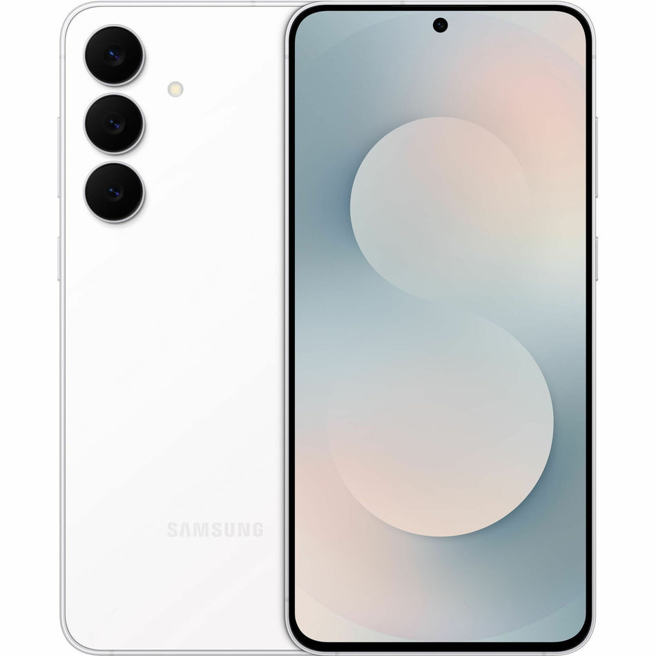 Samsung Galaxy S25 FE SM-S731U 128 GB Smartphone - 6.7" Dynamic AMOLED 2X Full HD Plus 1080 x 2340 - Deca-core (Cortex X4Single-core (1 Core) 3.20 GHz + Cortex A720 Dual-core (2 Core) 2.90 GHz + Cortex A720 Triple-core (3 Core) 2.60 GHz + Cortex A520 Quad-Core (4 Core) 1.95 GHz) - 8 GB RAM - Android 16 - 5G - White - SM-S731UZWAXAA