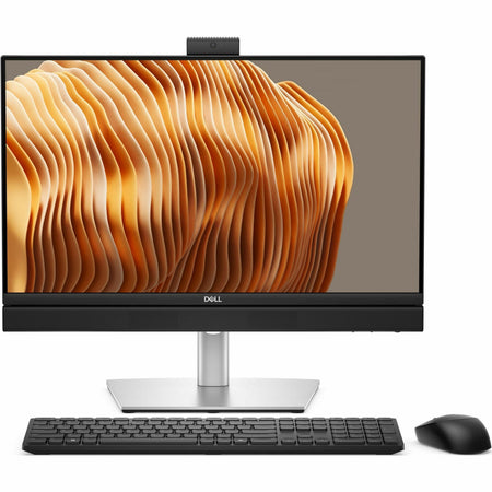 Dell Pro 24 QB24250 All-in-One Computer - Intel Core Ultra 7 265 - 16 GB - 256 GB PCI Express NVMe 4.0 SSD - 23.8" Full HD Touchscreen - Desktop - Silver - NNFDT
