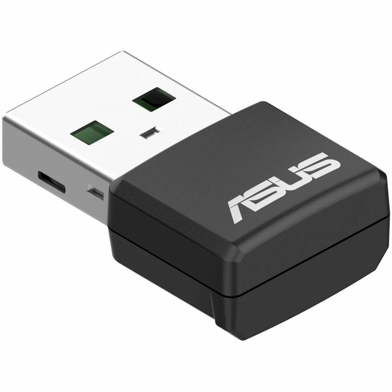 Asus USB-AX57 Nano IEEE 802.11 a/b/g/n/ac/ax Dual Band Wi-Fi Adapter for Desktop Computer, Notebook - USB-AX57 NANO