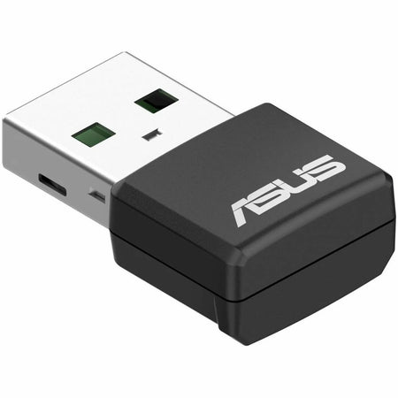 Asus USB-AX57 Nano IEEE 802.11 a/b/g/n/ac/ax Dual Band Wi-Fi Adapter for Desktop Computer, Notebook - USB-AX57 NANO