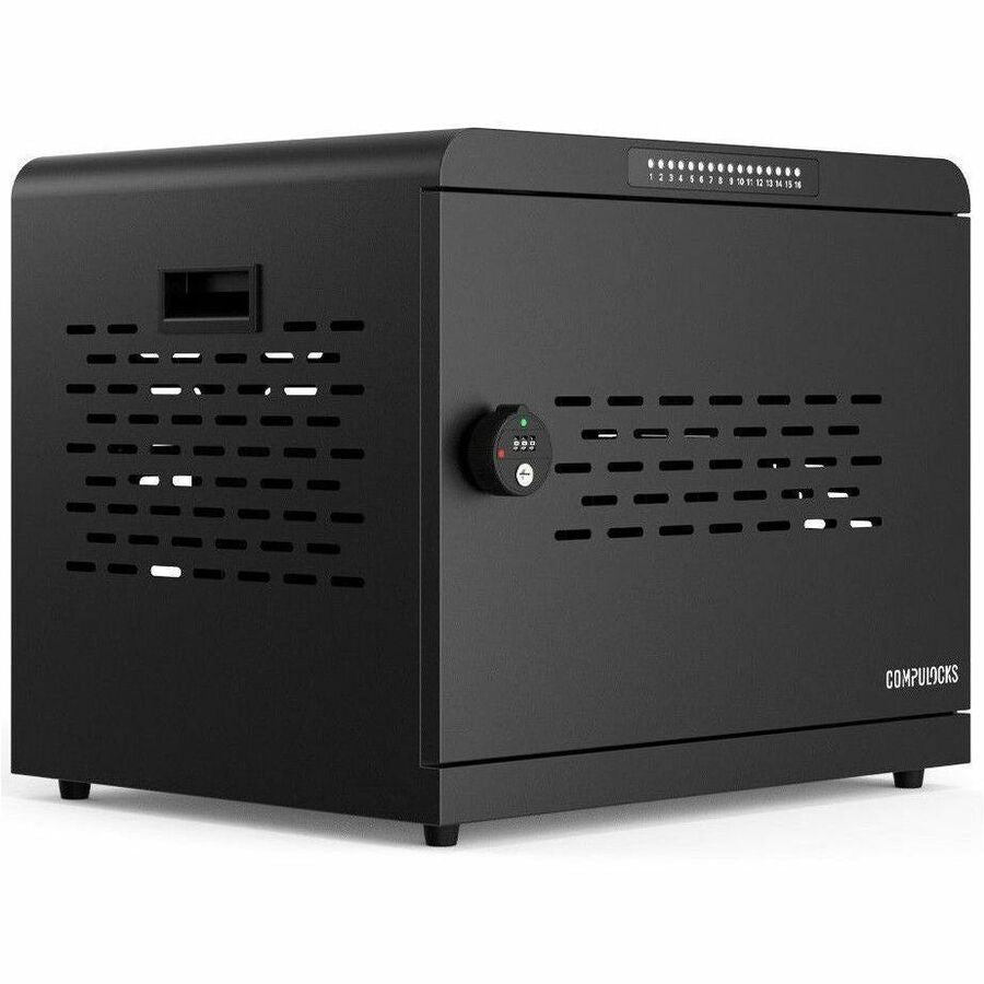 Compulocks Charging & Locking Cabinet for 16 Notebooks & Tablets - USB-C PD 3.0 (Up to 1000 - CC1601B-US