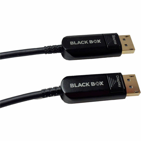 Black Box DisplayPort 1.4 Active Optical Cable (AOC) - 8K60, 32.4 Gbps - AOC-HL-DP4-15M-R3