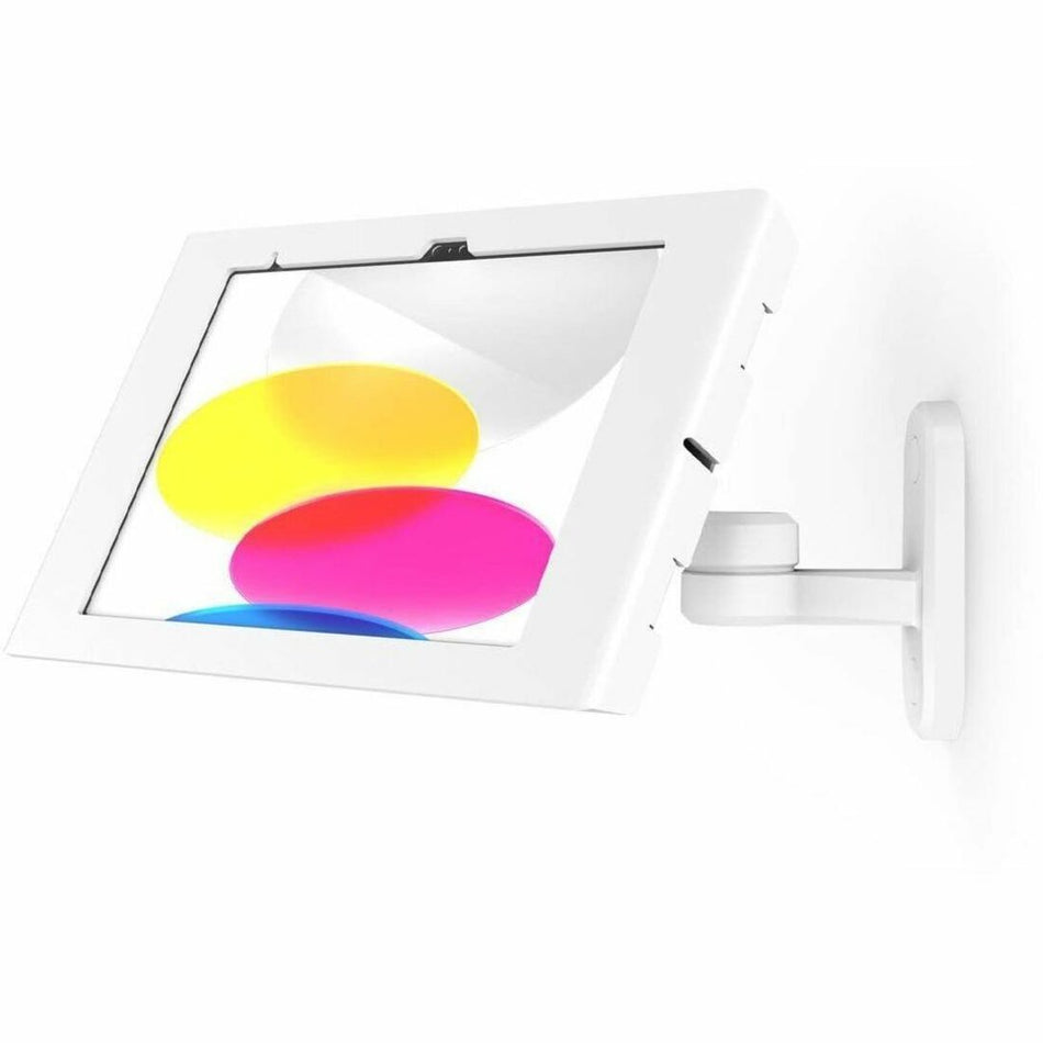 iPad 10th-11th (A16) Gen, Apex Enclosure Swing Wall Mount White - 827W209APXW