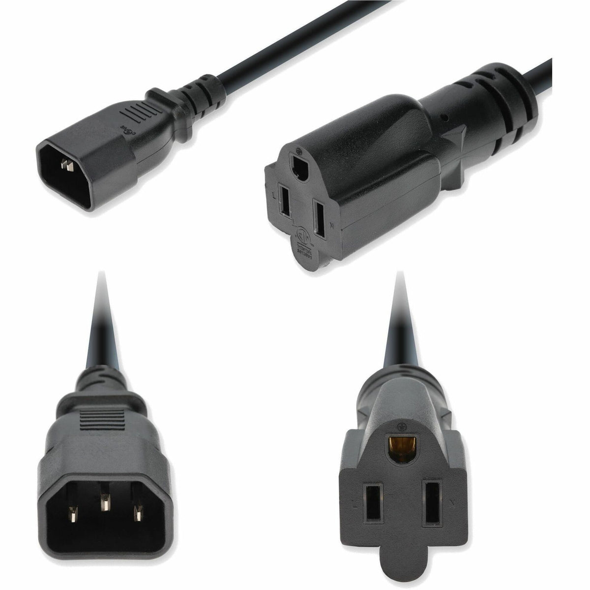 AddOn Standard Power Cord - ADD-C142N515C18G1FBK