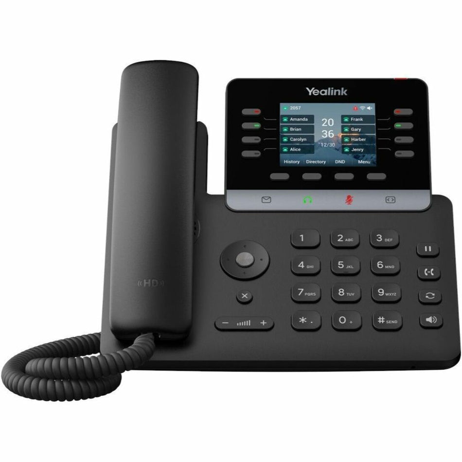 Yealink SIP-T73W IP Phone - Corded/Cordless - Corded/Cordless - Bluetooth, Radio Frequency - 5 Multiple Conferencing - Wall Mountable - 1301009