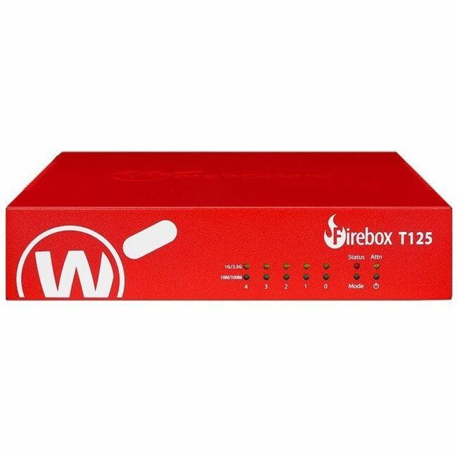 WatchGuard Firebox T125 Network Security/Firewall Appliance - WGT125003