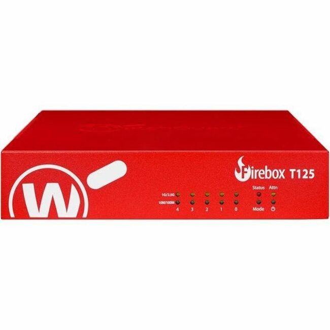 WatchGuard Firebox T125 Network Security/Firewall Appliance - WGT125641