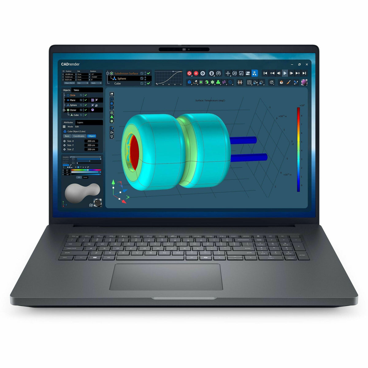 Dell Pro Max Plus MB18250 18" Mobile Workstation - QHD+ - 120 Hz - Intel Core Ultra 7 265HX - vPro Technology - Intel Evo Platform - 32 GB - 512 GB SSD - English (US) Keyboard - Magnetite - PXV55