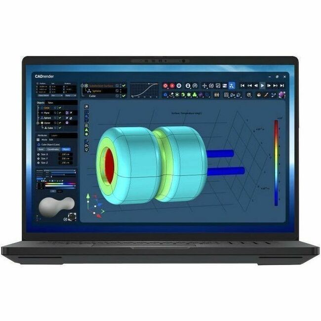 Dell Pro Max Plus MB18250 18" Mobile Workstation - QHD+ - 120 Hz - Intel Core Ultra 7 265HX - vPro Technology - Intel Evo Platform - 32 GB - 1 TB SSD - English (US) Keyboard - Magnetite - 63K8Y
