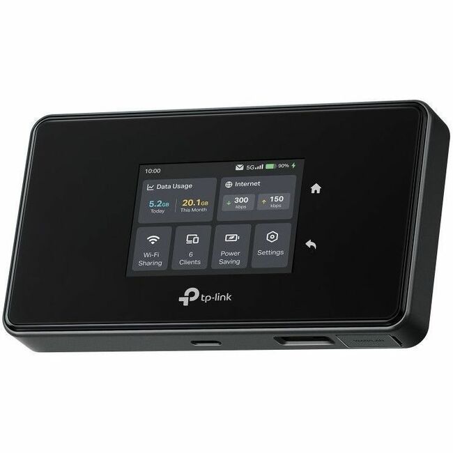 TP-Link M8550 Wi-Fi 6E IEEE 802.11 a/b/g/n/ac/ax 1 SIM Cellular, Ethernet Modem/Wireless Router - M8550