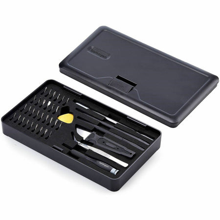 StarTech.com 40-Piece Computer Repair Toolkit for Laptop/PC/Electronics/Phone, 30-Bit Precision Screwdriver Set, Magnetic Tray/Pry Tools - LAPTOP-TOOL-KIT
