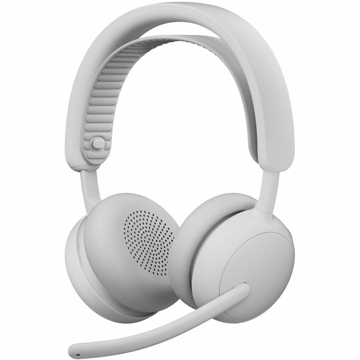 Logitech Zone Wireless 2 ES - Noise-Canceling Wireless Headset with Adaptive Hybrid ANC, Bluetooth, Off-White - 981-001507