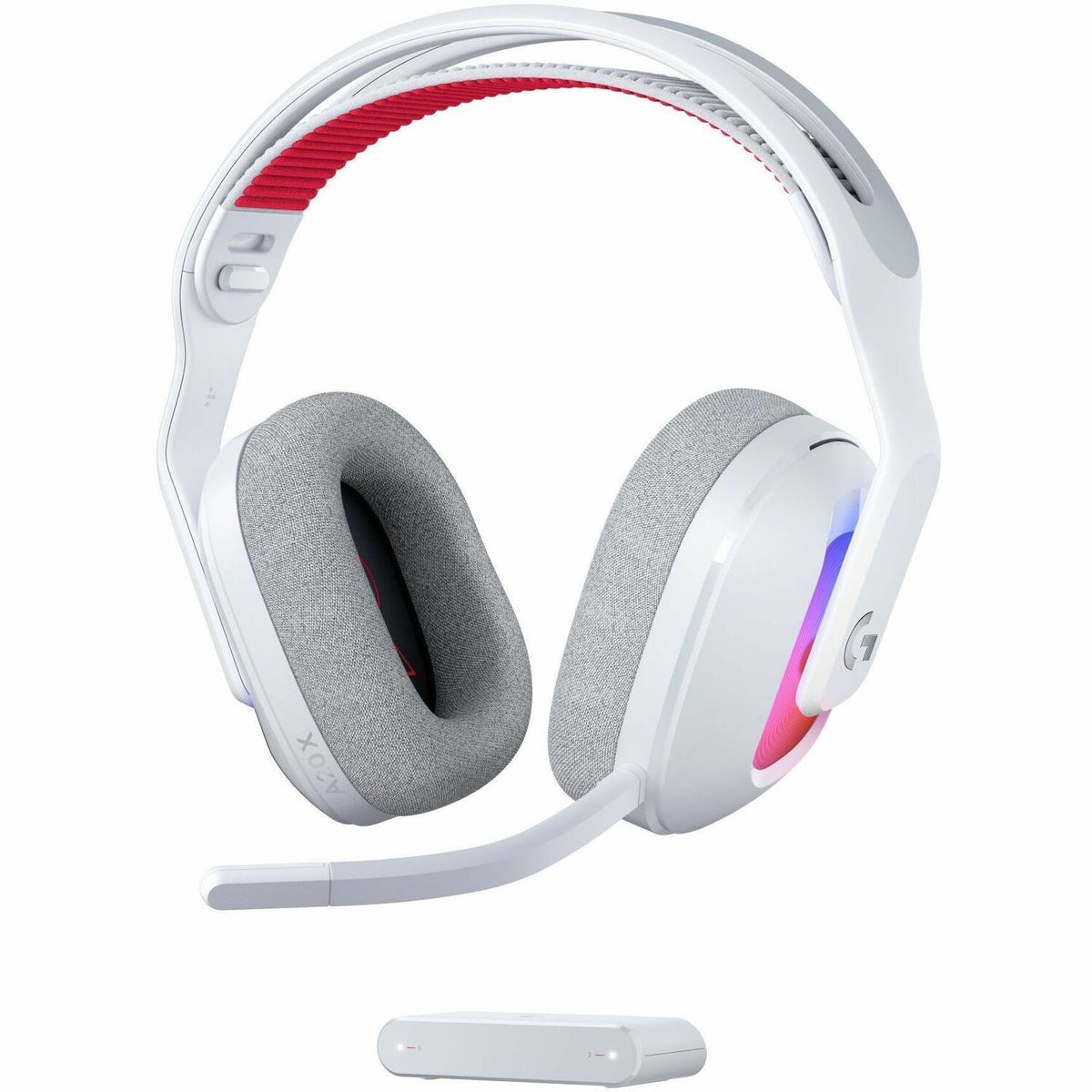 Logitech G Astro A20 X LIGHTSPEED Wireless Gaming Headset for PS5, Xbox, Switch, PC with 2-system PLAYSYNC Audio, Bluetooth, LIGHTSYNC RGB - White - 939-002243