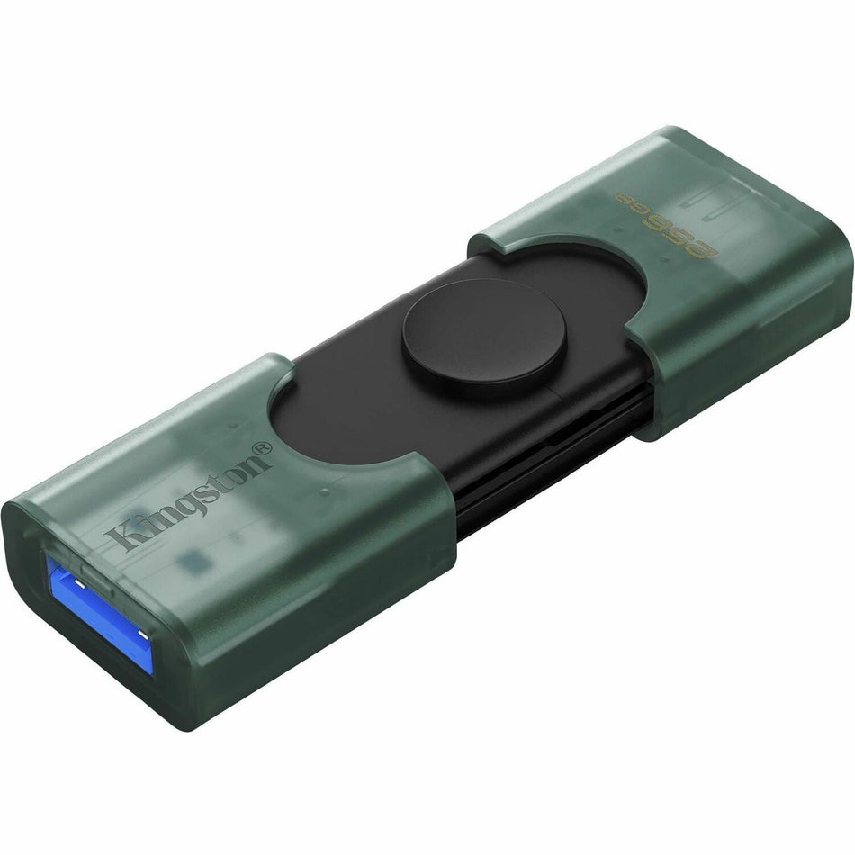 Kingston DataTraveler Duo 256GB (USB 3.2 (Gen 1) Type A + USB 3.2 (Gen 1) Type C) On-The-Go Flash Drive - DTDEG2/256GB