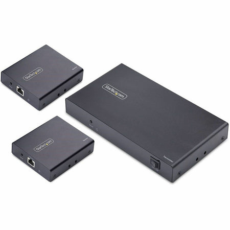 StarTech.com 4-Port HDMI Extender and Splitter Over CAT6, 4K 60Hz, Up to 230ft (70m), 1x4 HDMI over Ethernet Distribution Kit, 1 In 4 Out - 4K7014IC-EXTEND-HDMI