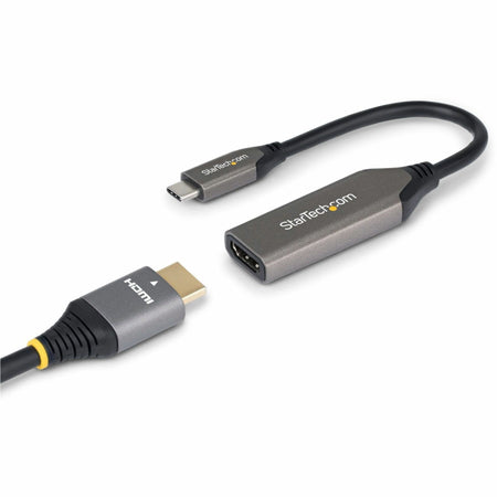 StarTech.com USB-C to HDMI Adapter, 8K 60Hz / 4K 120Hz, Thunderbolt / USB4 Compatible, USB C to HDMI 2.1 Converter - 112B-USBC-HDMI21
