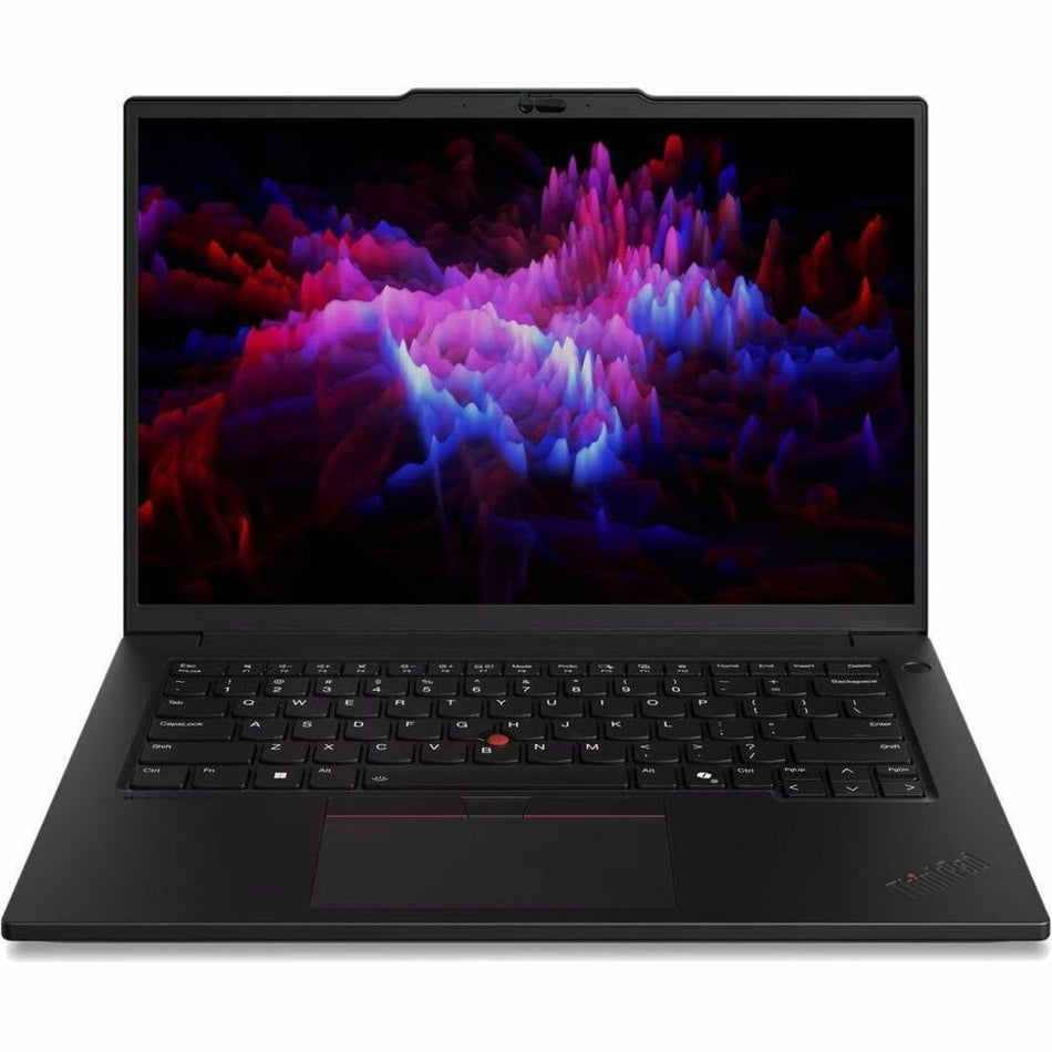 Lenovo ThinkPad P14s Gen 6 21QT002MUS 14.5" Touchscreen Mobile Workstation - WUXGA - 60 Hz - Intel Core Ultra 7 255H - 16 GB - 512 GB SSD - English Keyboard - Black - 21QT002MUS