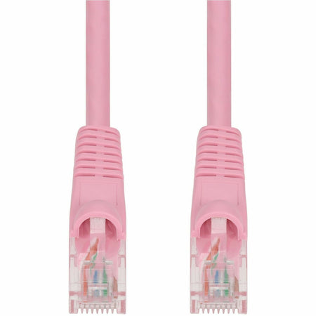 AddOn 75ft Pink CAT 6 PVC Ethernet Cable Snagless Bubble Boot RJ-45 M/M - ADD-75FCAT6-PK