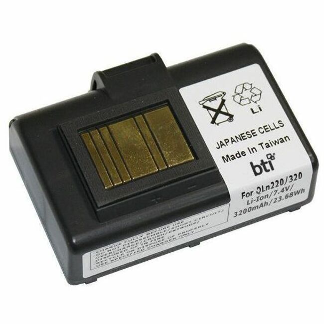 BTI BTRY-MPP-34MA1-01-BTI 7.4V 3200MAH 23.68WH Li-ION SCANNER BATTERY FOR ZEBRA - BTRY-MPP-34MA1-01-BTI