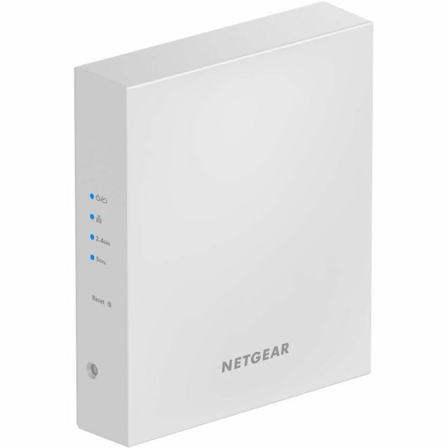 Netgear WAX610W Dual Band Wi-Fi 6 IEEE 802.11 a/b/g/n/ac/ax 1.80 Gbit/s Wireless Access Point - Indoor - WAX610W-100NAS