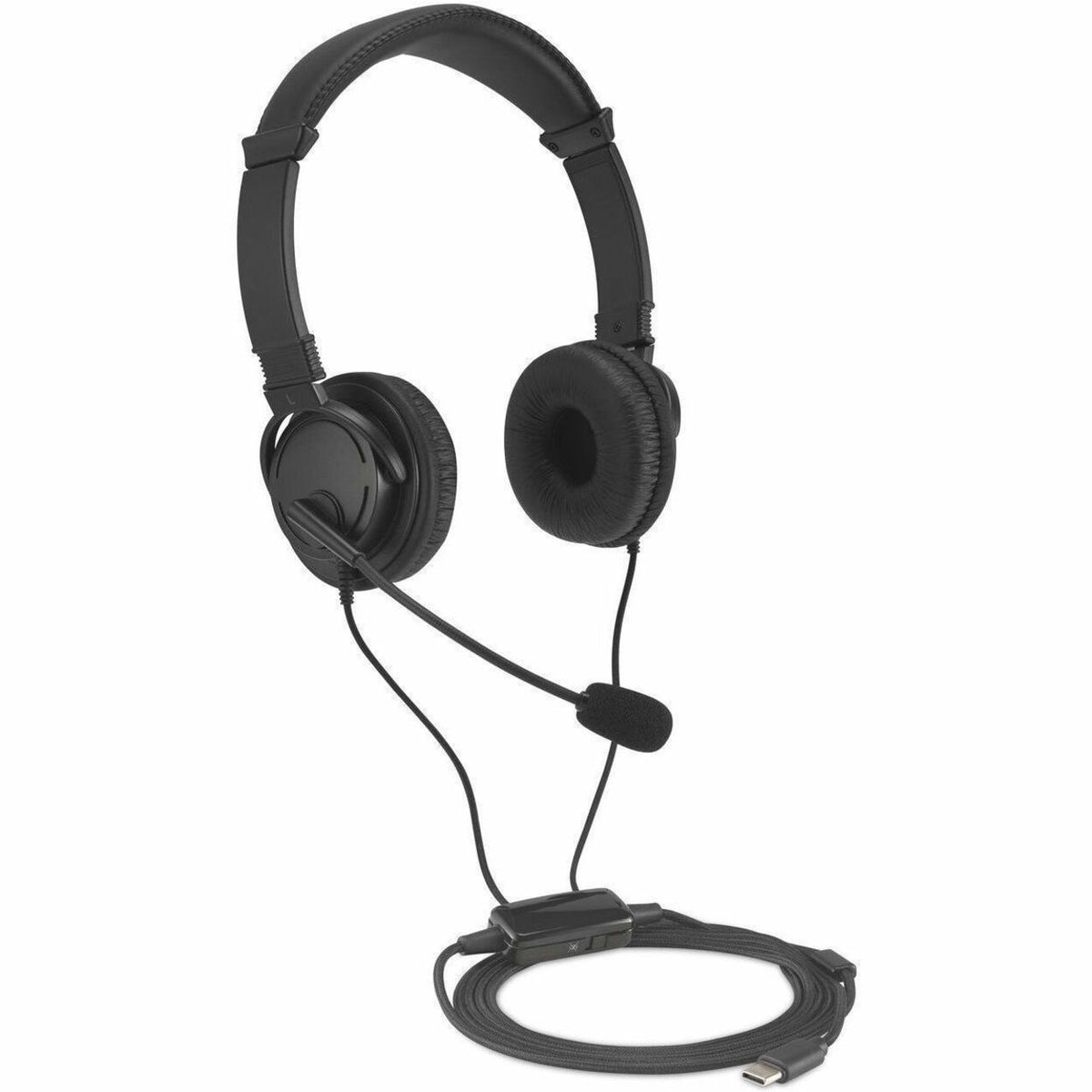 Kensington Classic EQ USB-C&reg; Headset with Mic and Volume Control - K97464WW