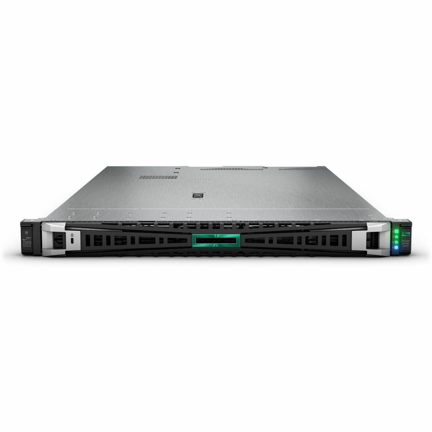 HPE ProLiant DL360 Gen11 1U Rack Server - 1 x Intel Xeon Silver 4510 2.40 GHz - 64 GB RAM - 16 TB HDD - (2 x 8TB) HDD Configuration - Serial ATA/600, NVMe, 12Gb/s SAS Controller - P87457-005