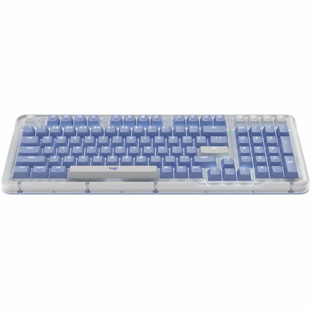 Logitech Alto Keys K98M Wireless Mechanical Keyboard, Customizable Keyboard with Vibration Absorbing Gasket, Backlit Keys, Lilac - 920-013577
