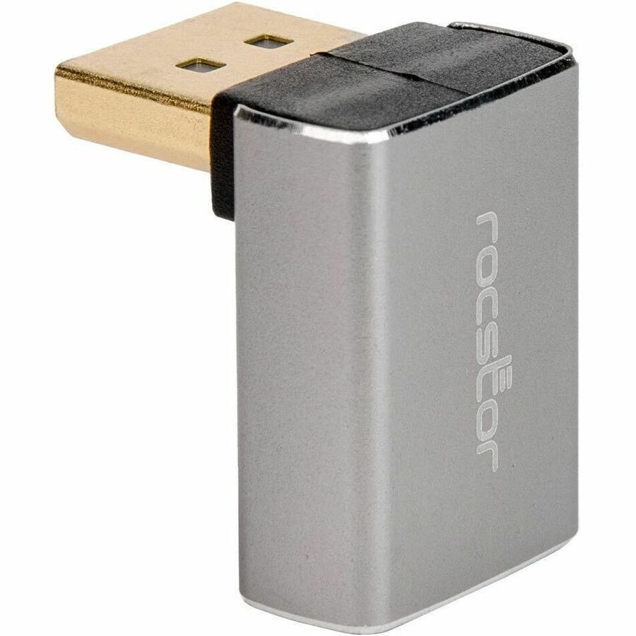 Rocstor 90 Degree DisplayPort Adapter 32.4Gbps, 8K/60Hz - Y10A348-B1