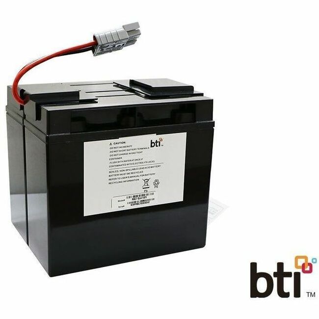 BTI RBC7-SLA7-TAA 12V 2-CELL LEAD ACID UPS BATTERY REPLACES RBC7 (TAA-Compliant) - 2 YR WARRANTY - RBC7-SLA7-TAA
