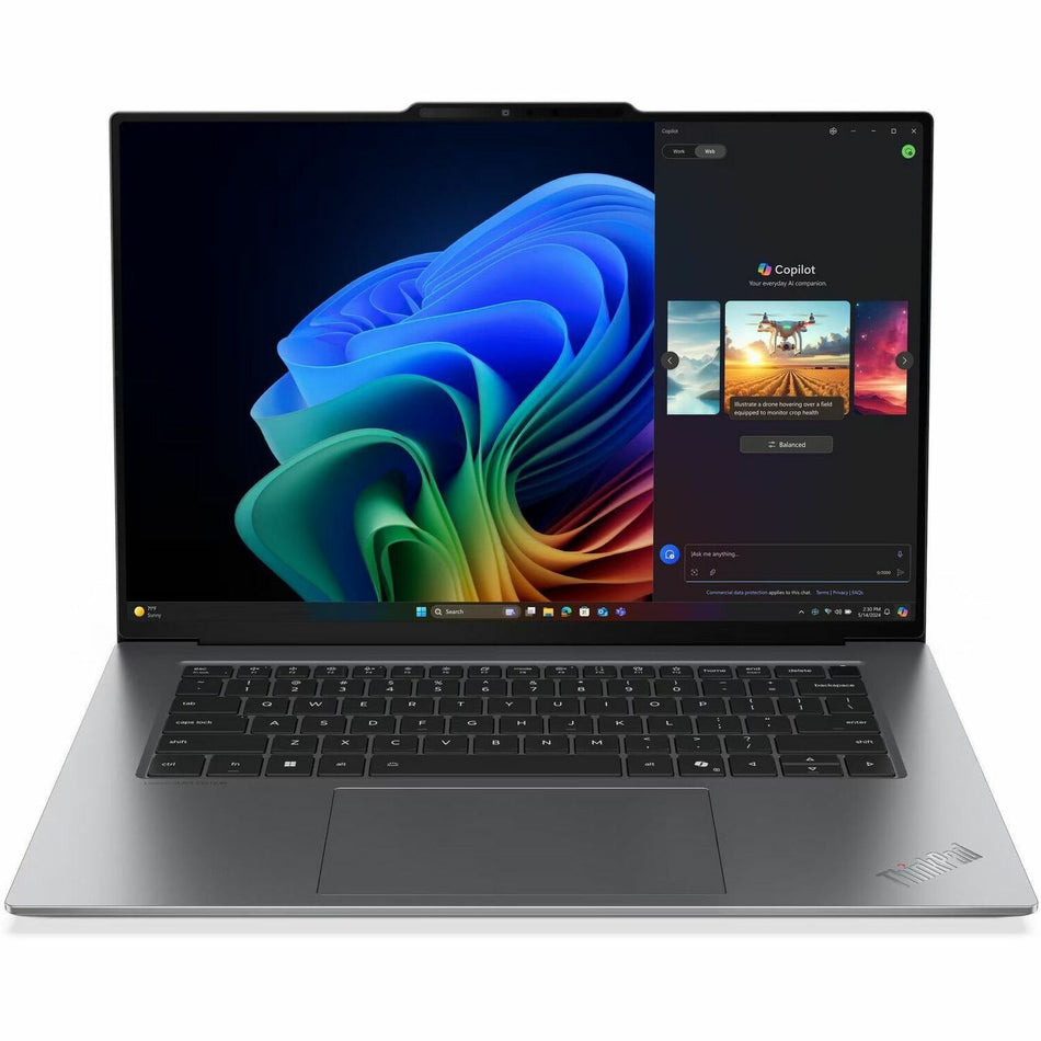 Lenovo ThinkPad X9-15 Gen 1 21Q6006RUS 15.3" Touchscreen Notebook - 2.8K - 120 Hz - Intel Core Ultra 7 2nd Gen 258V - 32 GB - 512 GB SSD - English (US) Keyboard - Black, Gray - 21Q6006RUS