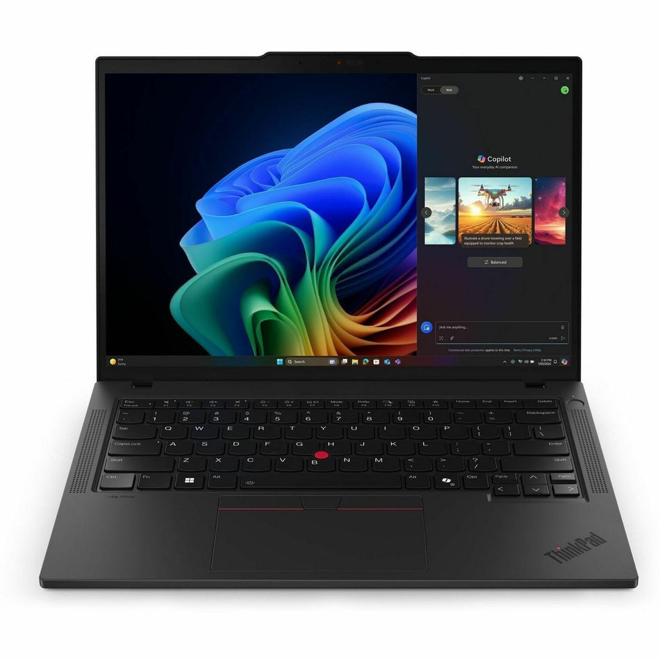 Lenovo ThinkPad T14 Gen 6 21QG0045US 14" Notebook - WUXGA - 60 Hz - Intel Core Ultra 7 2nd Gen 258V - 32 GB - 512 GB SSD - English (US) Keyboard - Black - 21QG0045US