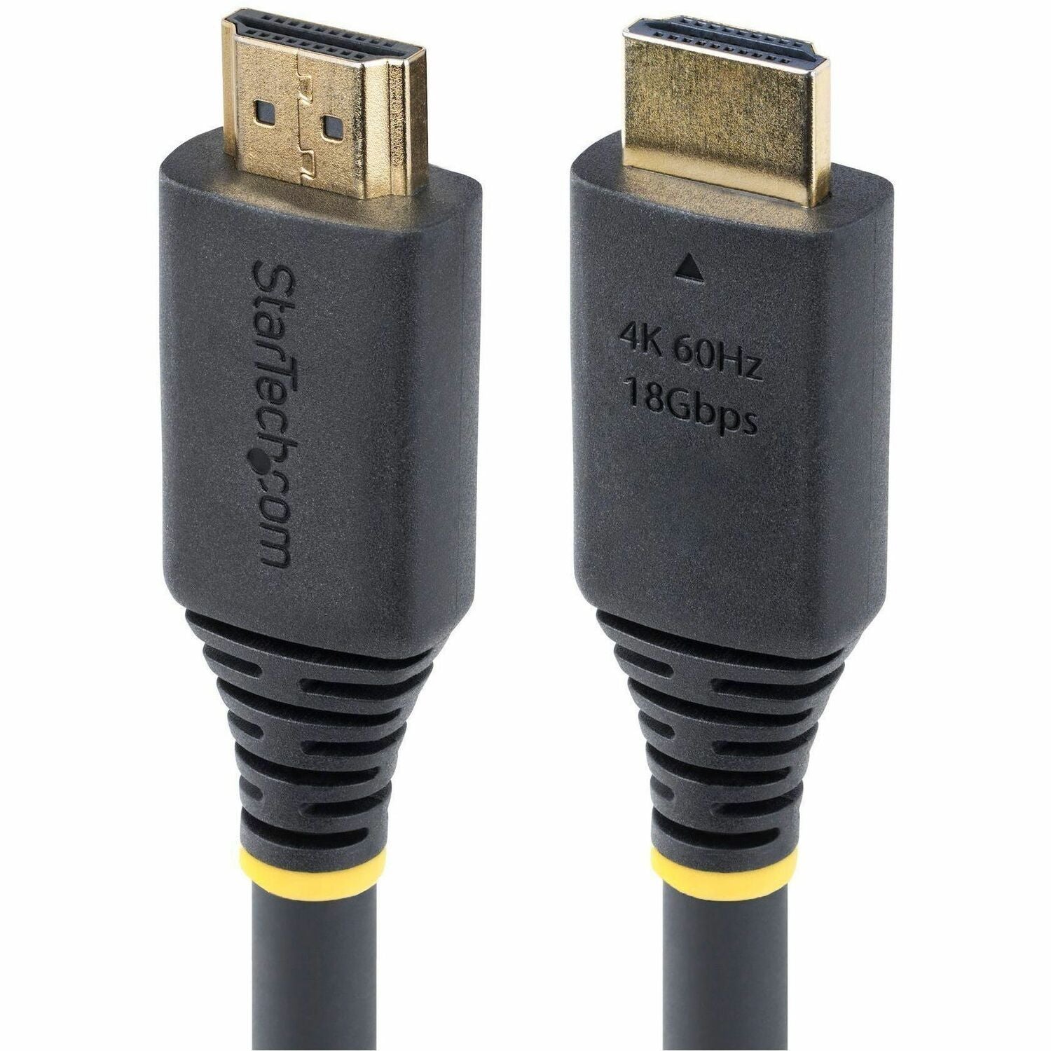 StarTech.com 50ft (15.2m) Active High Speed HDMI Cable, 4K 60Hz/1440p 144Hz, 18Gbps, UHD HDMI 2.0 Cord, TPE Jacket - HDMI2-CABLE-4K60-50F