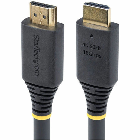 StarTech.com 50ft (15.2m) Active High Speed HDMI Cable, 4K 60Hz/1440p 144Hz, 18Gbps, UHD HDMI 2.0 Cord, TPE Jacket - HDMI2-CABLE-4K60-50F