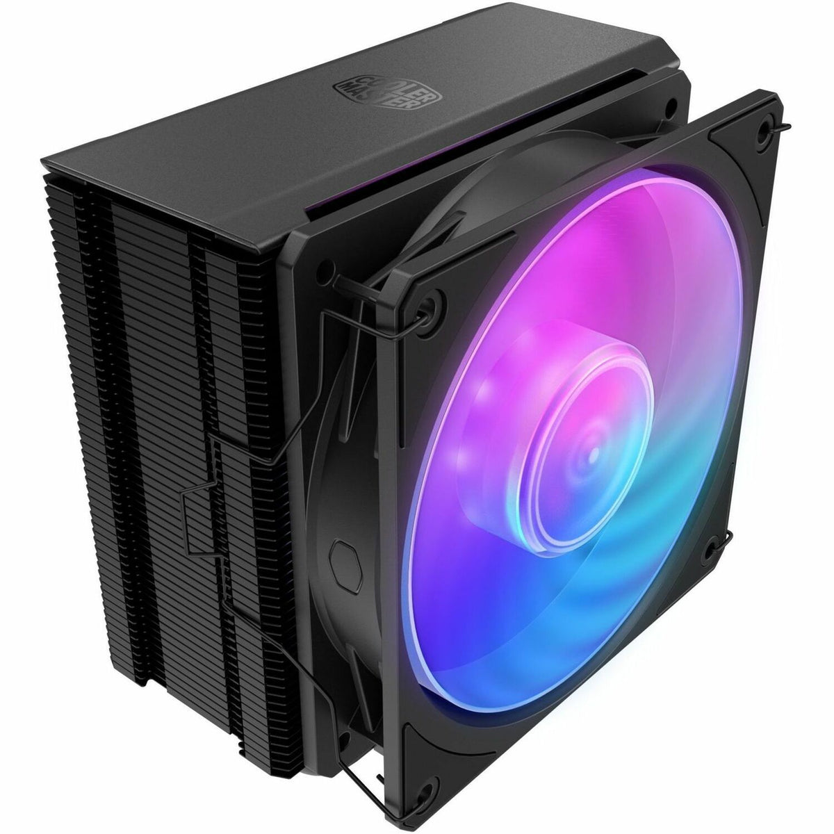 Cooler Master Hyper 212 3DHP ARGB CPU Air Cooler - Patented 3D Heat Pipe Technology, 120mm PWM High Airflow ARGB Fan, Quiet Cooling & Easy Installation, AMD AM5/AM4 & Intel LGA 1851/1700, Black - MAY-T2HP-217PA-R1