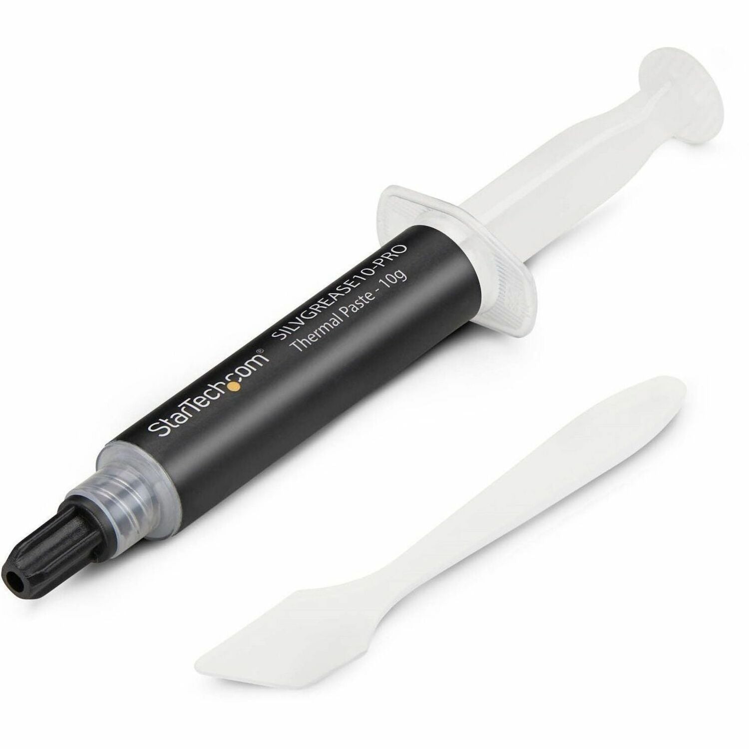 StarTech.com High-Performance Silicone Thermal Paste, Compound for CPUs GPUs and ICs, Processor Grease Improves Heat Transfer and Cooling - SILVGREASE10-PRO