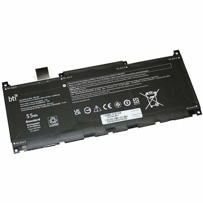 BTI MN79H-BTI 3-CELL 11.55V LI-ION NOTEBOOK BATTERY FOR DELL XPS 13 (9320), 13 (9340), 13 (9345), 13 (9350) - MN79H-BTI