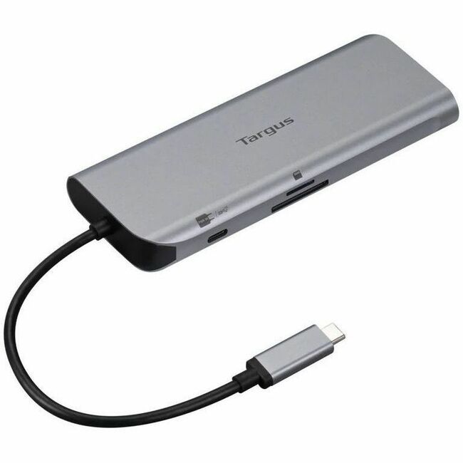 Targus(r) USB-C Alt. Mode Dual HDMI 4K Mobile Dock with 140W EPR Pass-Thru & SD Reader - DOCK403GL