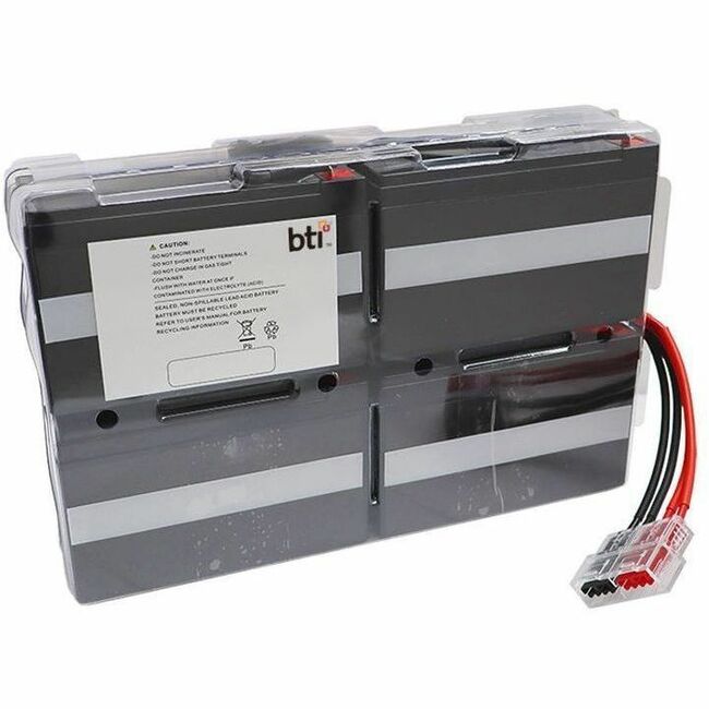 BTI 744-A4801-BTI 12V 4-CELL LEAD ACID UPS BATTERY REPLACES 744-A4801 EBP-1614 - 744-A4801-BTI
