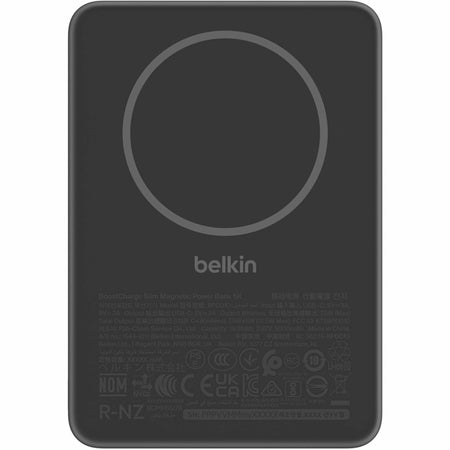 Belkin BoostCharge Slim Magnetic Power Bank 5K - BPD010FQBK