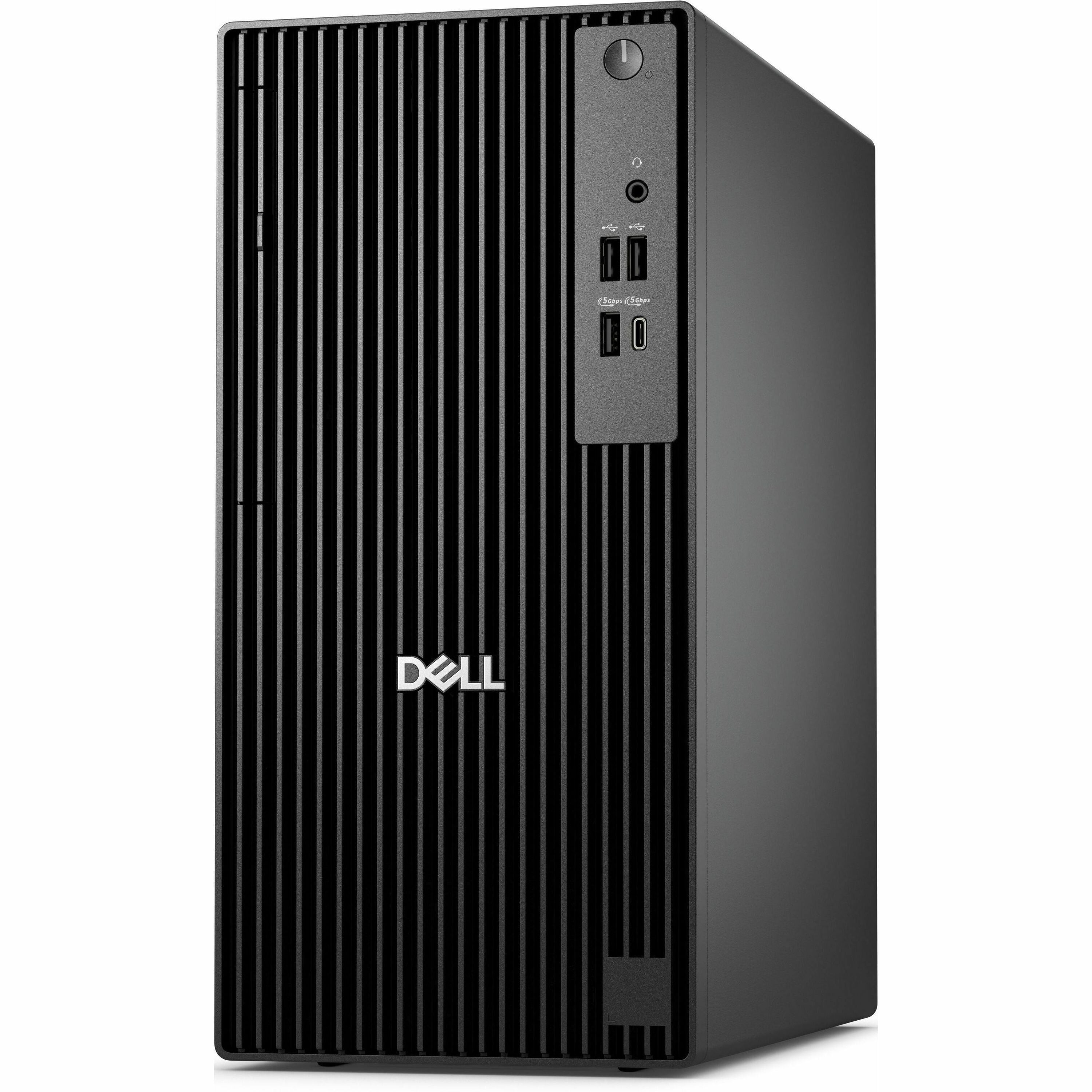 Dell Pro QCT1255 Desktop Computer - AMD Ryzen 5 8500G - 16 GB - 512 GB PCI Express NVMe 4.0 SSD - Tower - MT3C2